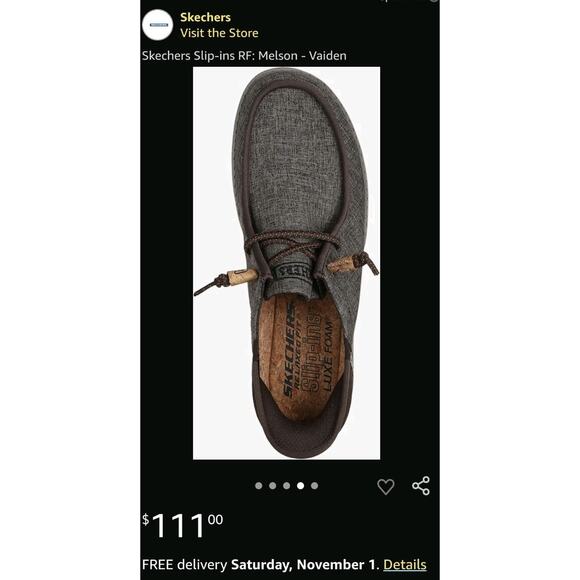 Skechers Slip-Ins Melson - Vaiden Men's Sneakers - Size 10.5 $111.00 On AMZ - Picture 2 of 10